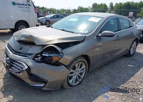 2017 Chevrolet Malibu 1Lt из США, поврежденный, VIN 1G1ZE5ST1HF150200